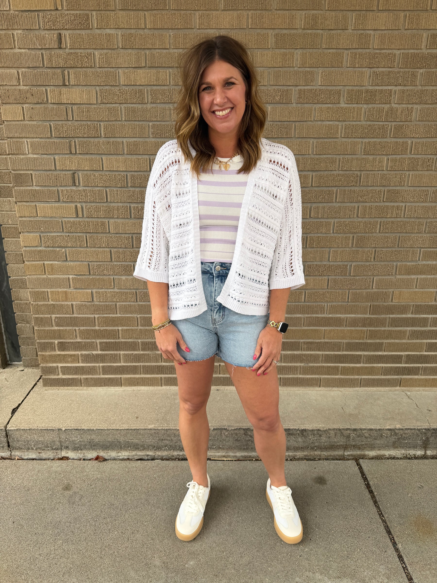 Edlin Tank - Ivory Lavender