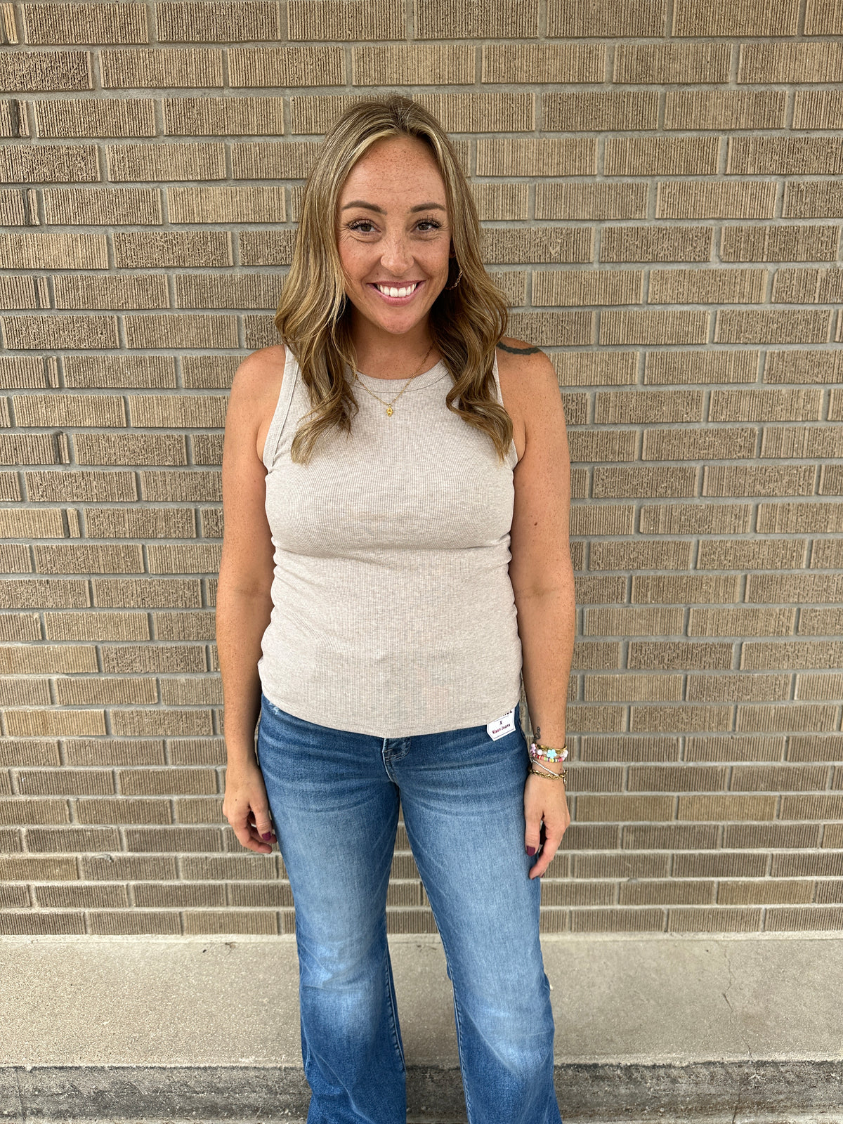 Edlin Tank - Taupe