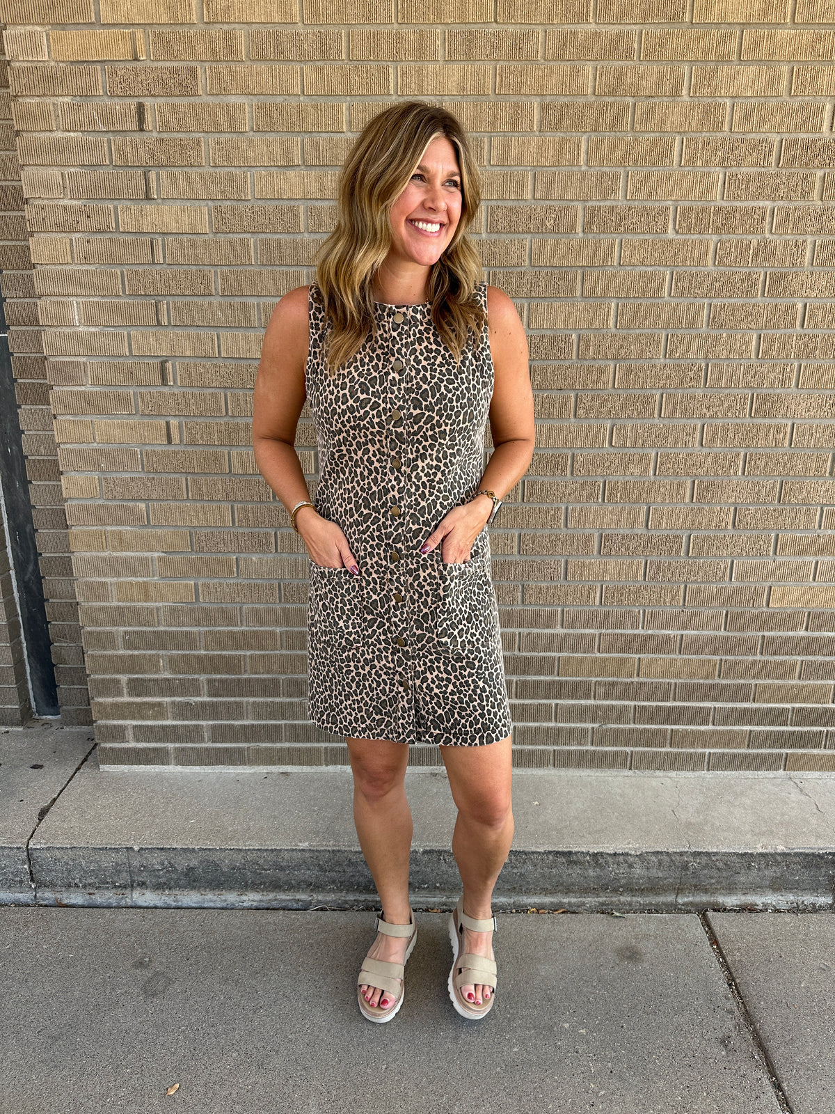 Leopard Mini Dress