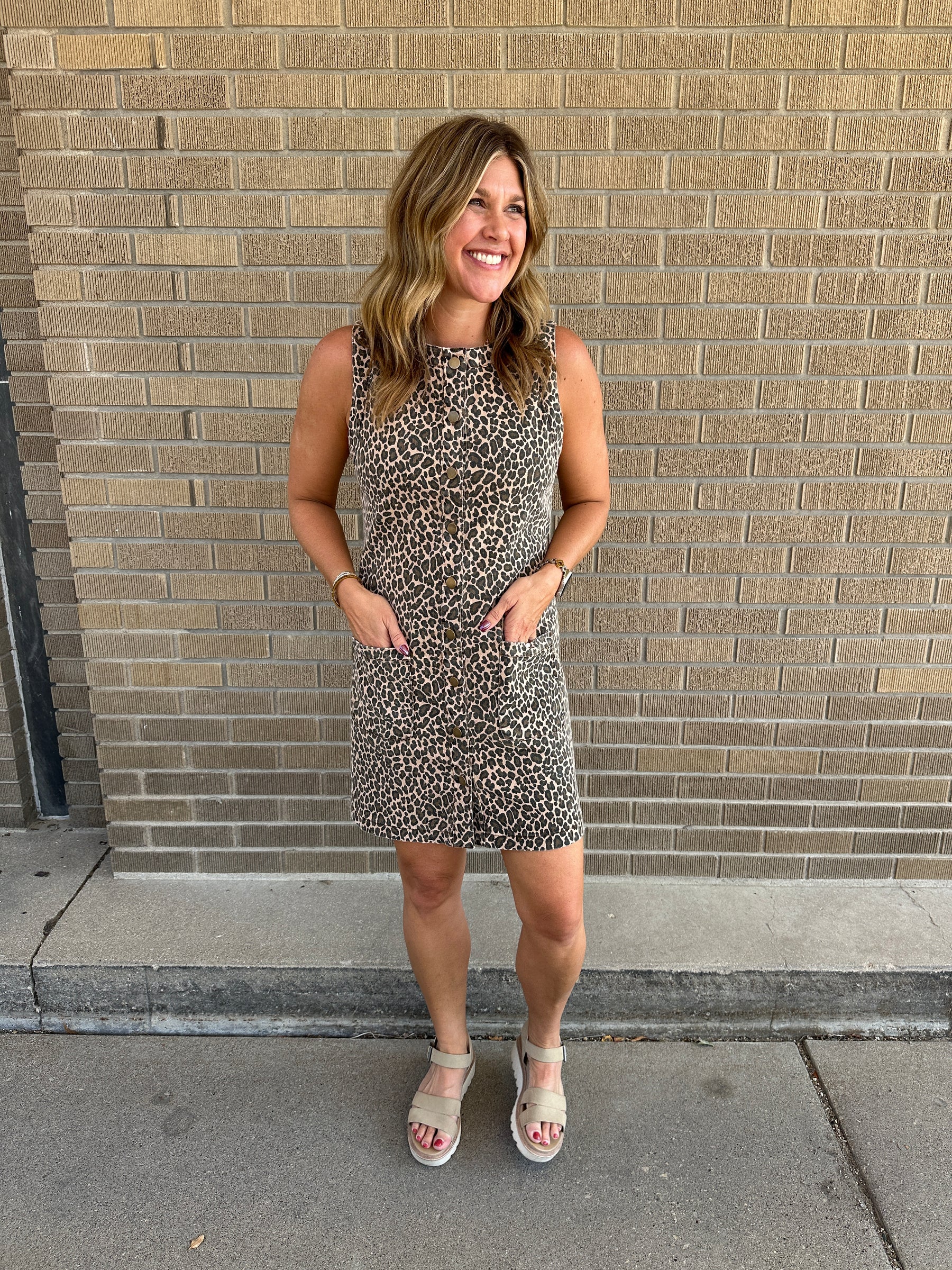 Leopard Mini Dress