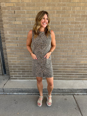Leopard Mini Dress
