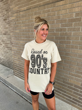 Raised on 90's Country Tee