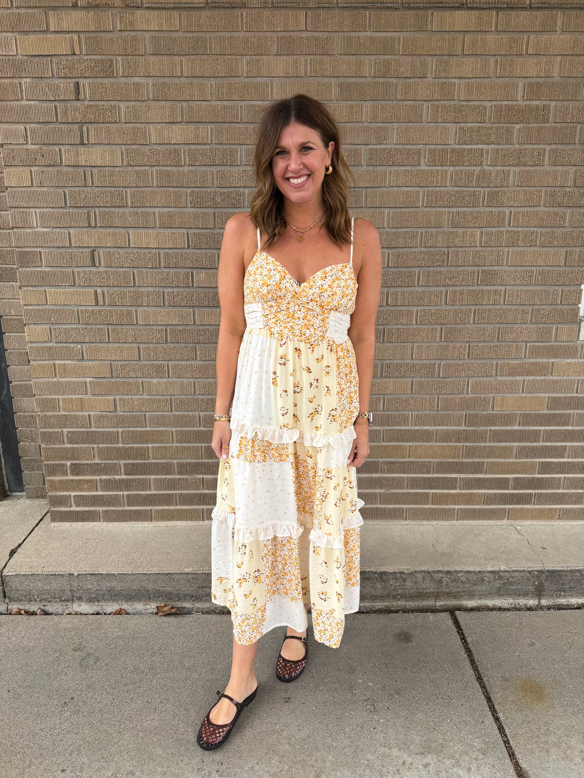 Yellow Wildflower Dress
