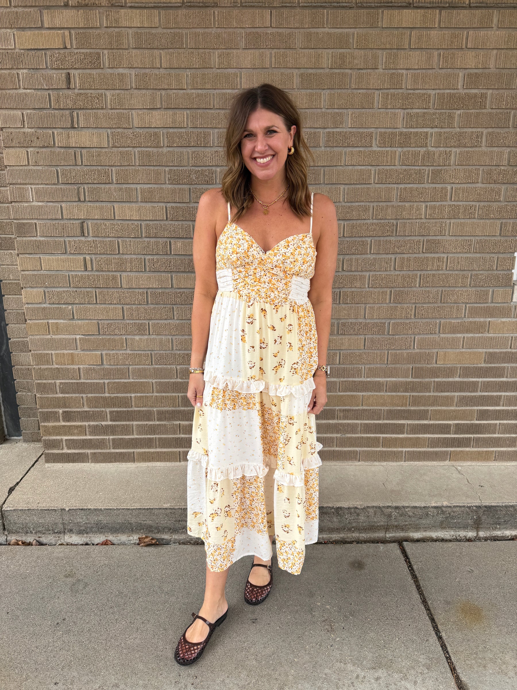 Yellow Wildflower Dress