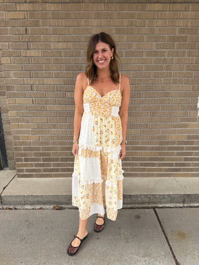 Yellow Wildflower Dress