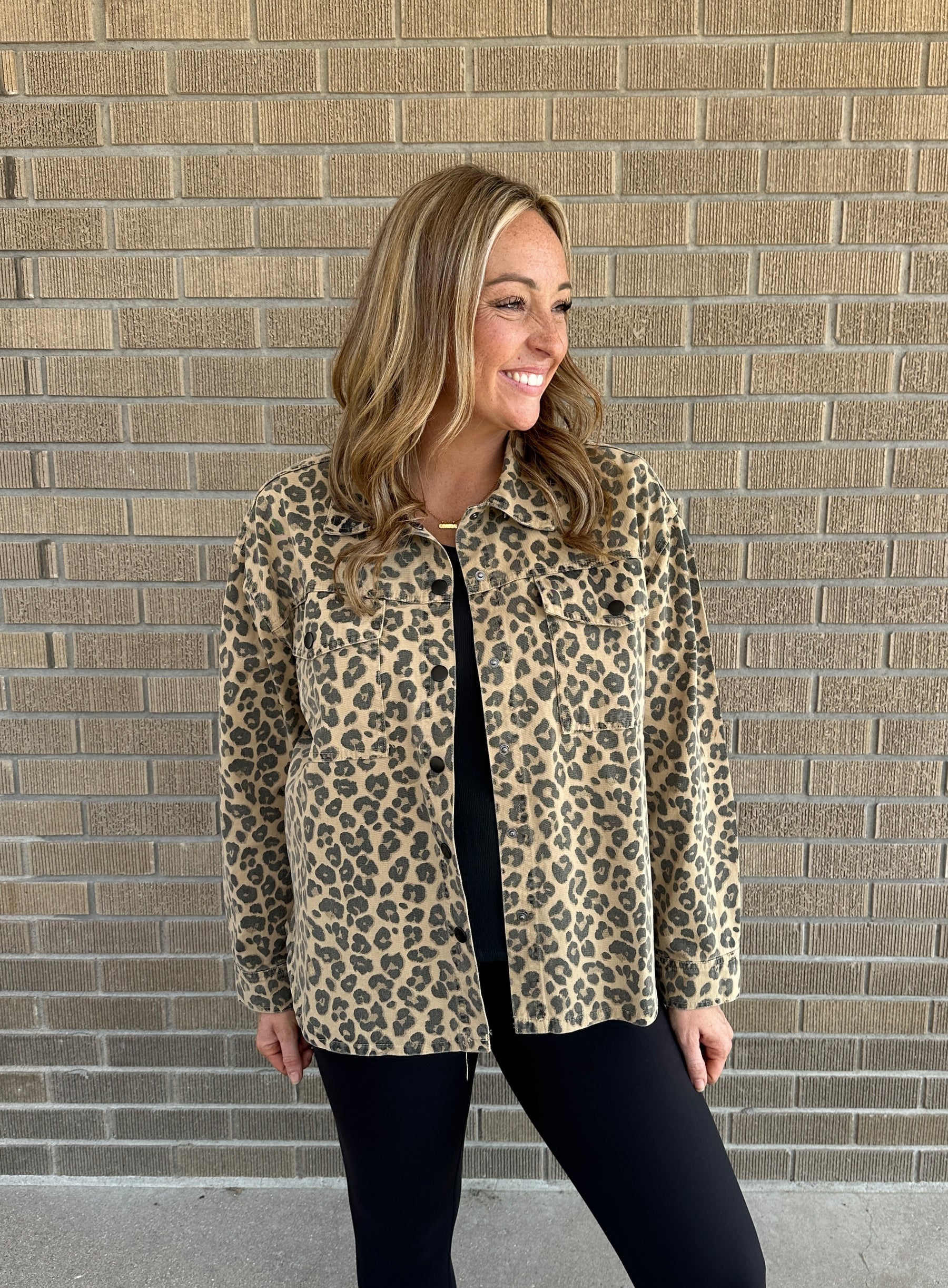 Leopard Shacket