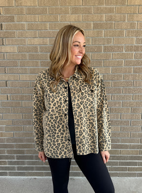 Leopard Shacket