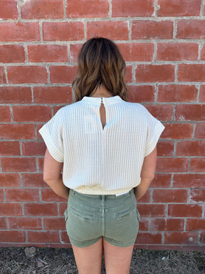 Perfect Waffle Knit Top