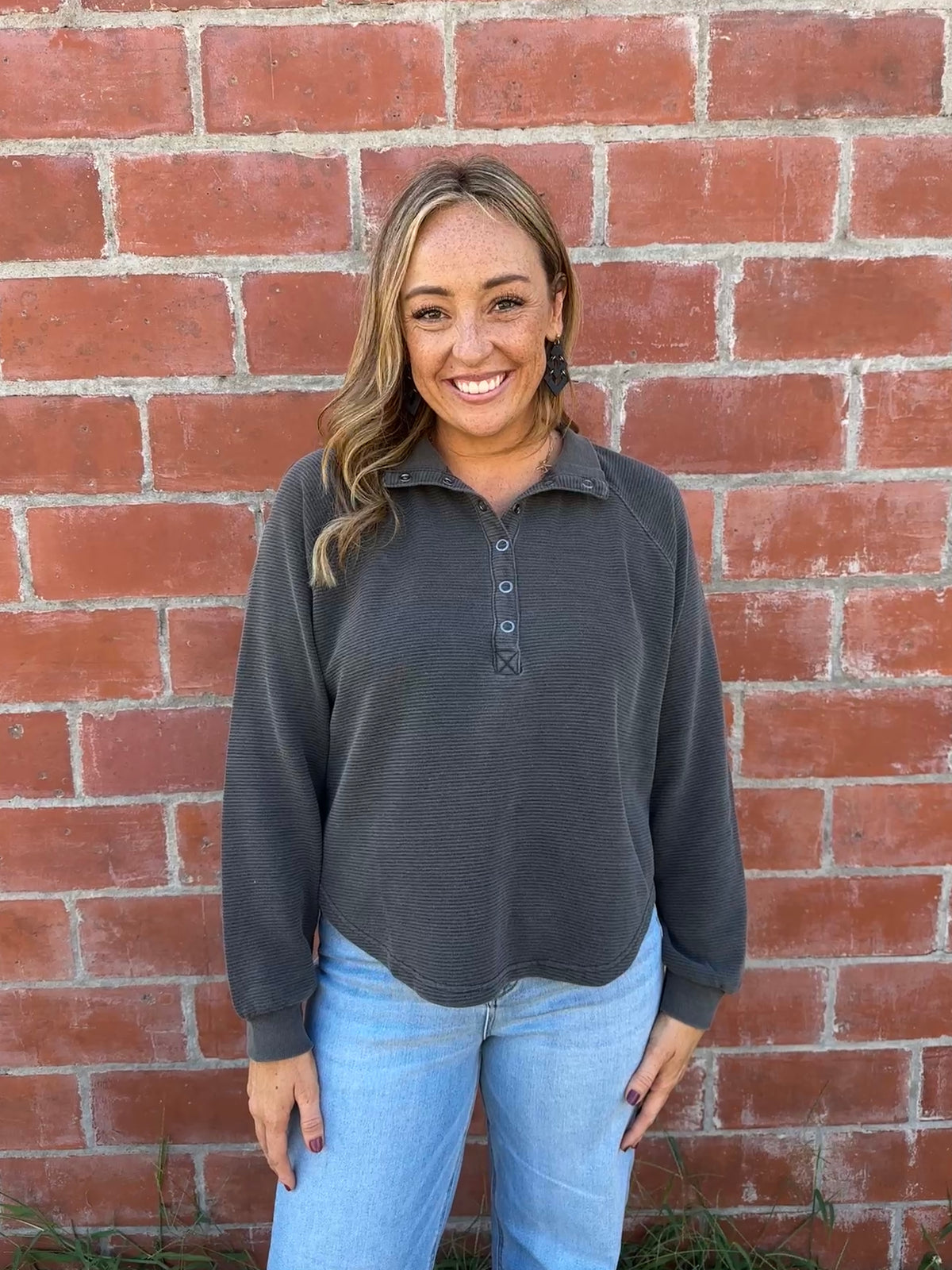 Charcoal Pullover