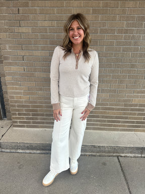 Isabella Ivory Jeans