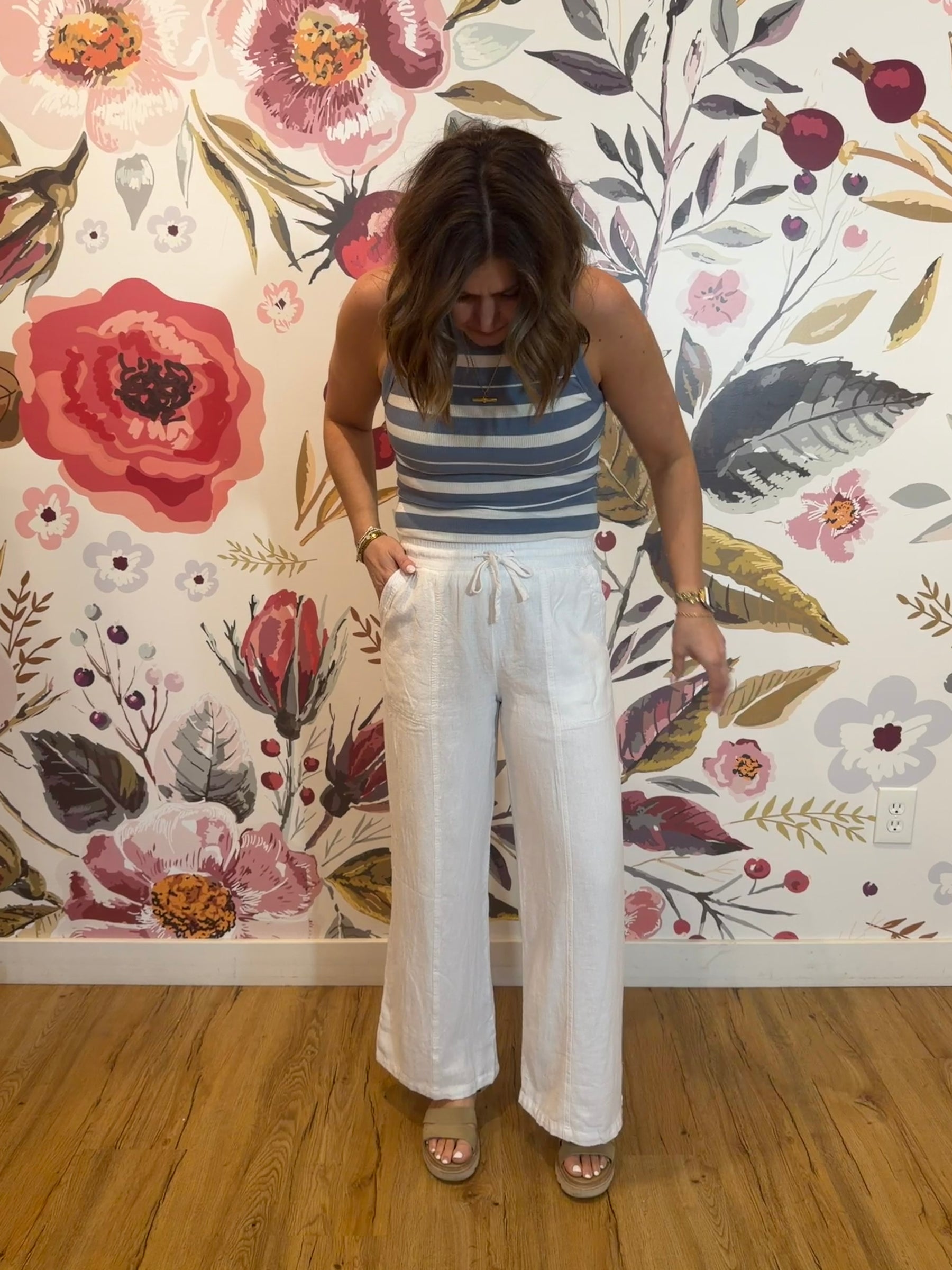 Solana Pants - White