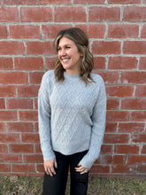 Heather Grey Knit Sweater