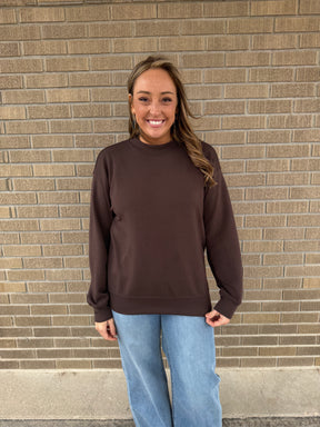 Modal Pullover - Espresso