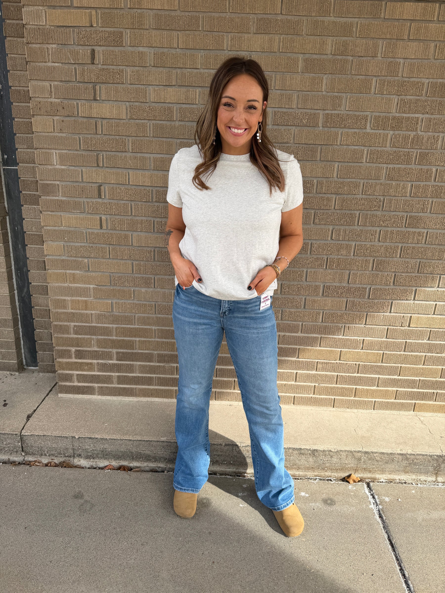 Asher Tee - Heather Grey