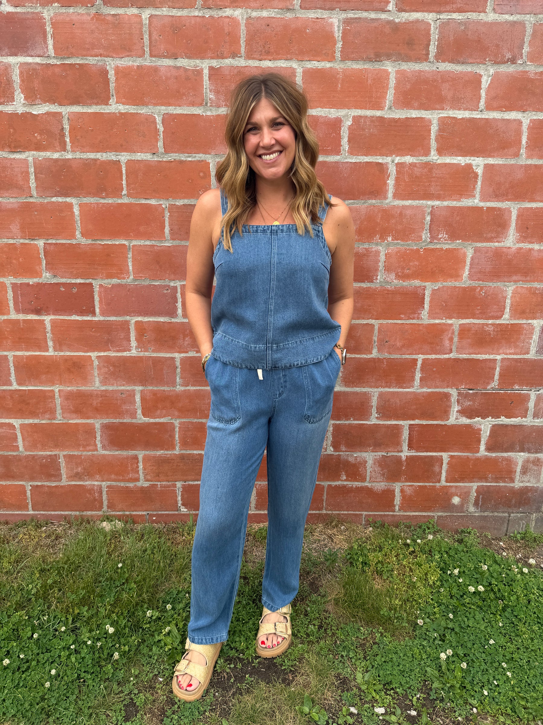 Maelis Denim Tank