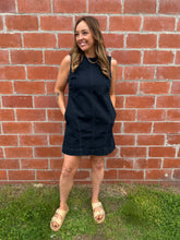 Little Black Denim Dress
