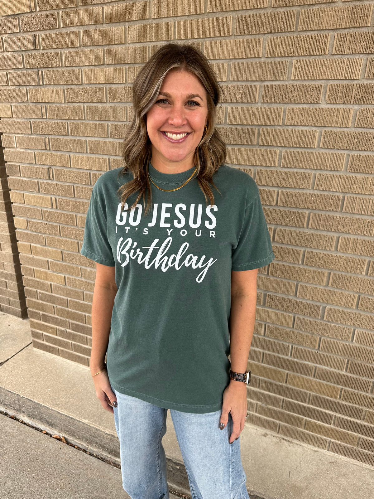 Go Jesus It's Your Birthday Graphic Tee