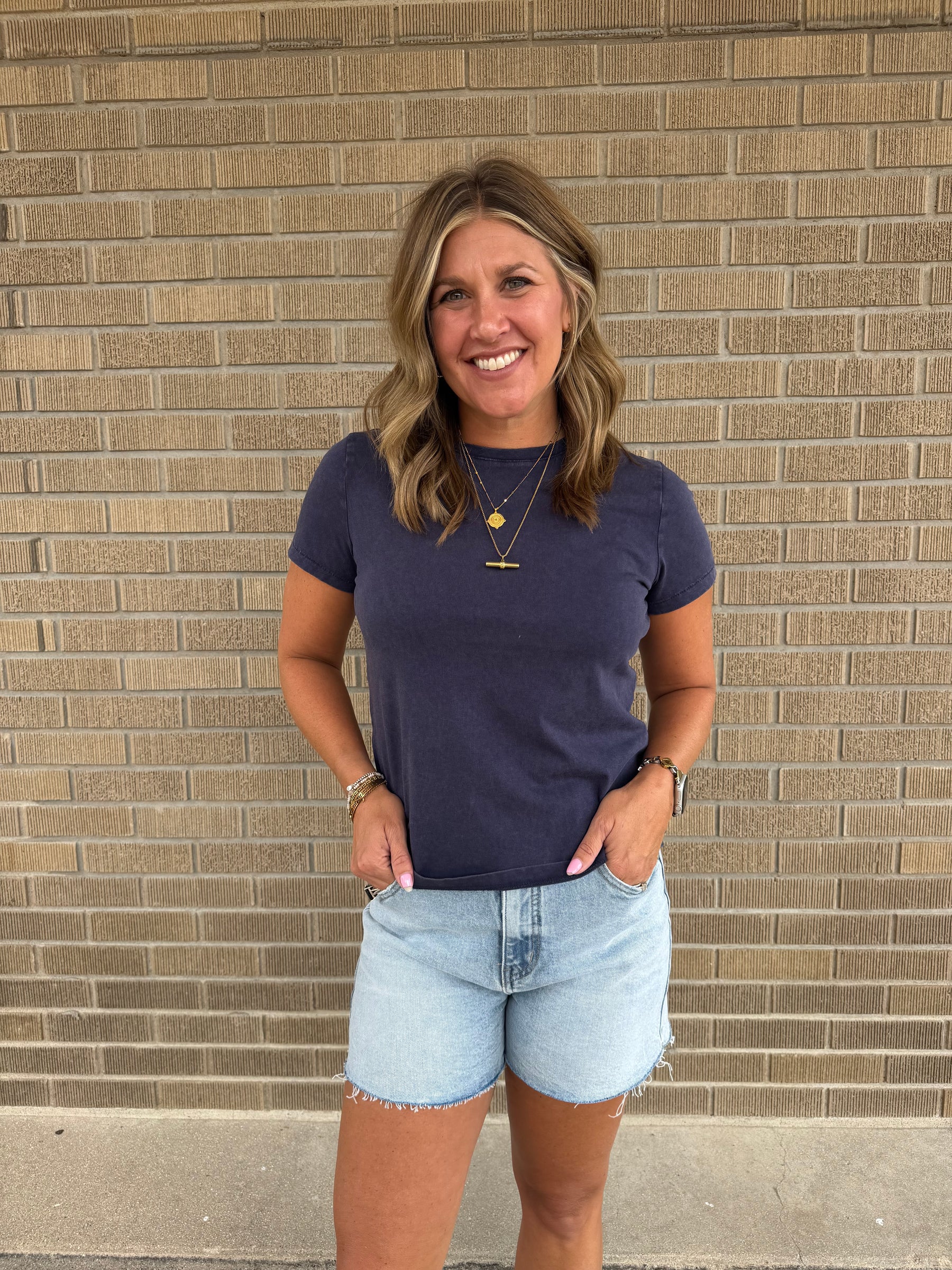 Asher Tee - Navy