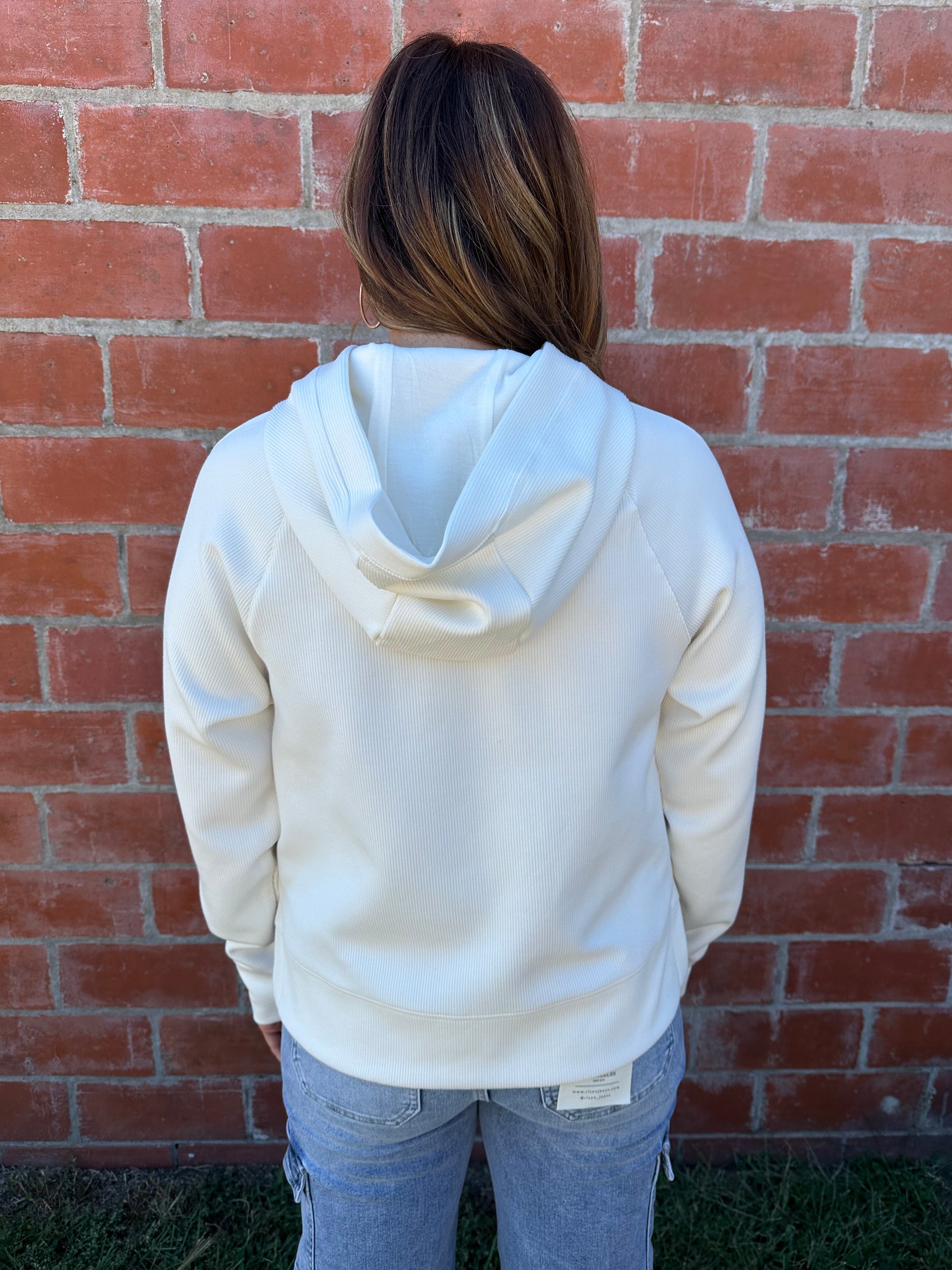 Carly Hoodie - Cream