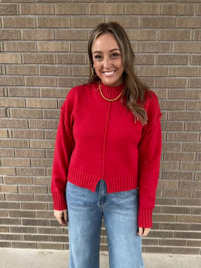 Bold as Love Red Sweater