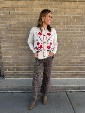 Poppy Fields Cardigan