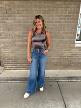 Edlin Tank - Coffee Stripe