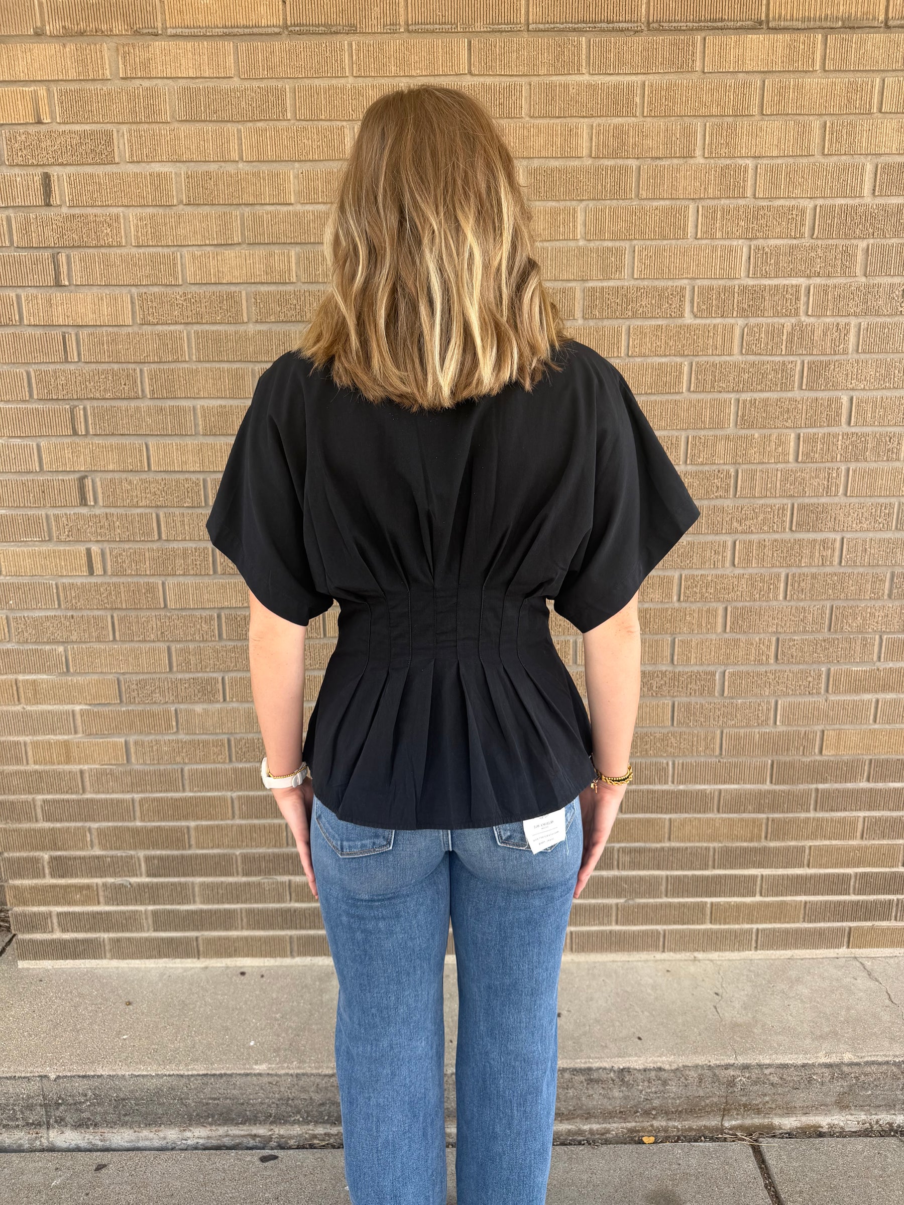 Pleated Princess Blouse