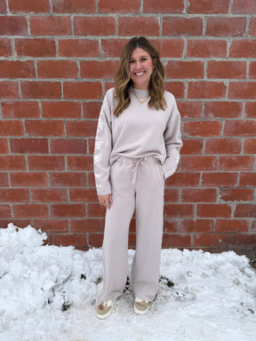 A Touch of Satin Bottoms - Cream