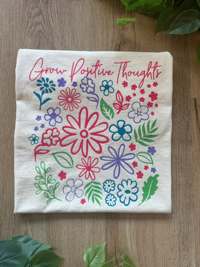 Grow Positive Thoughts Tee - Cream