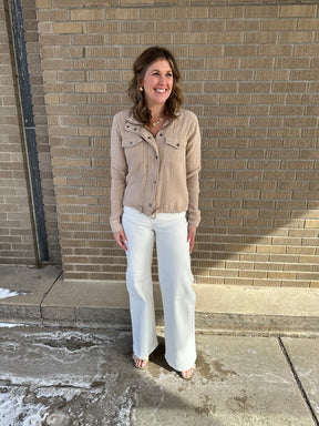 Bone White Whitney Jeans