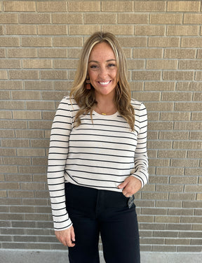 Lauren Top - Birch Black