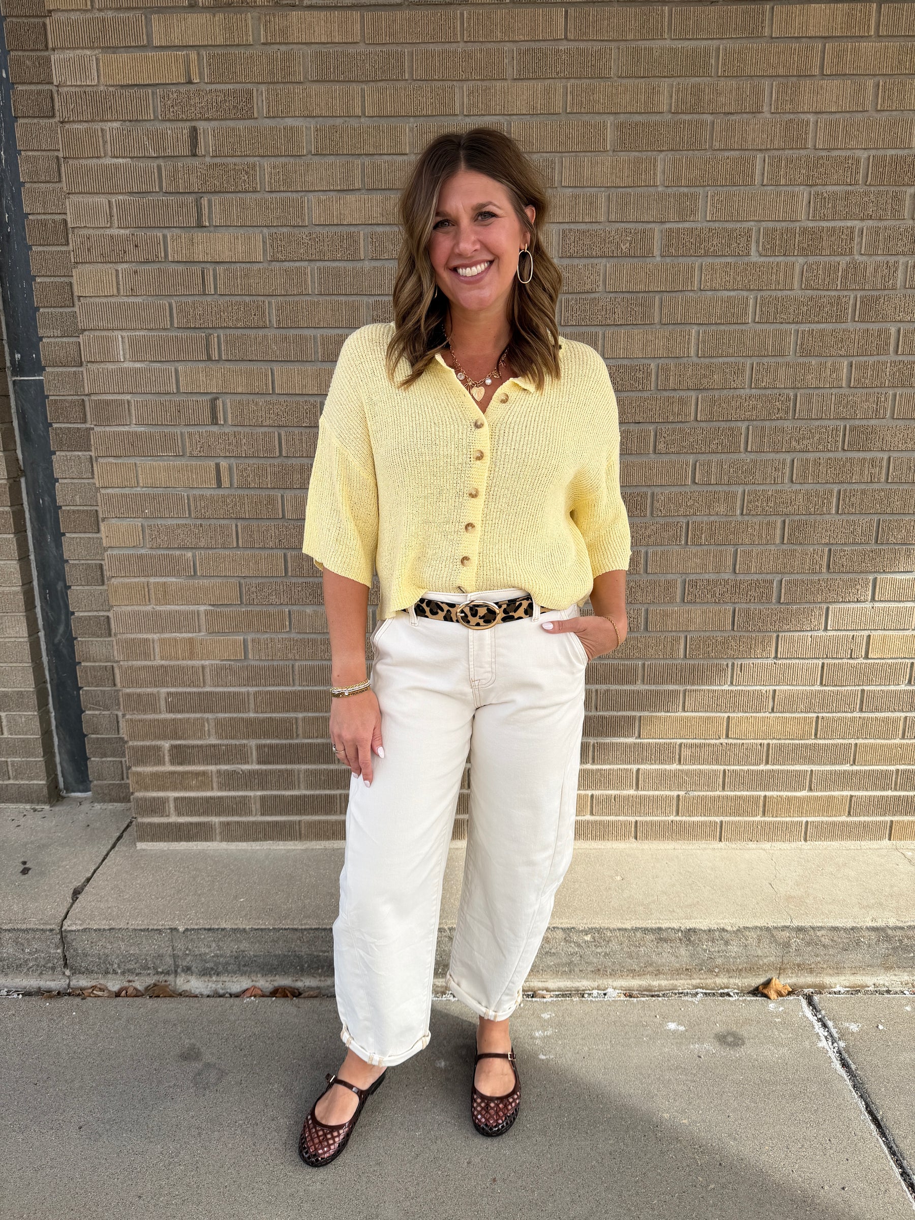 Sweetest Little Sweater - Yellow