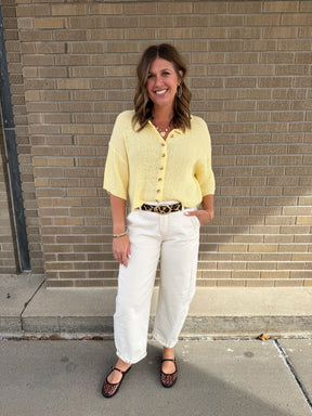 Sweetest Little Sweater - Yellow