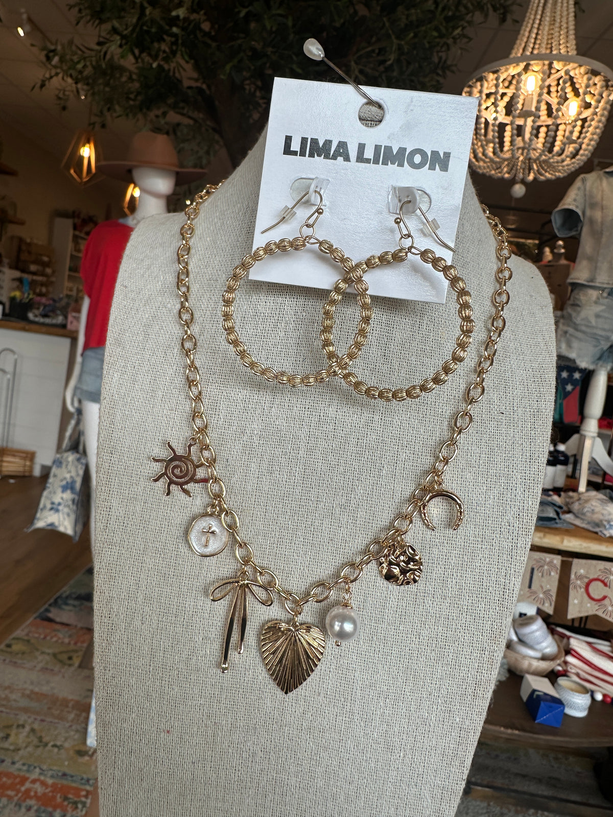 Jackie's Charm Necklace