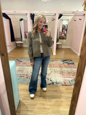 Jackie Jacket - Olive