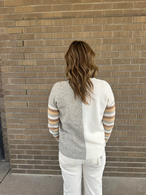 Neutrals Colorblock Sweater