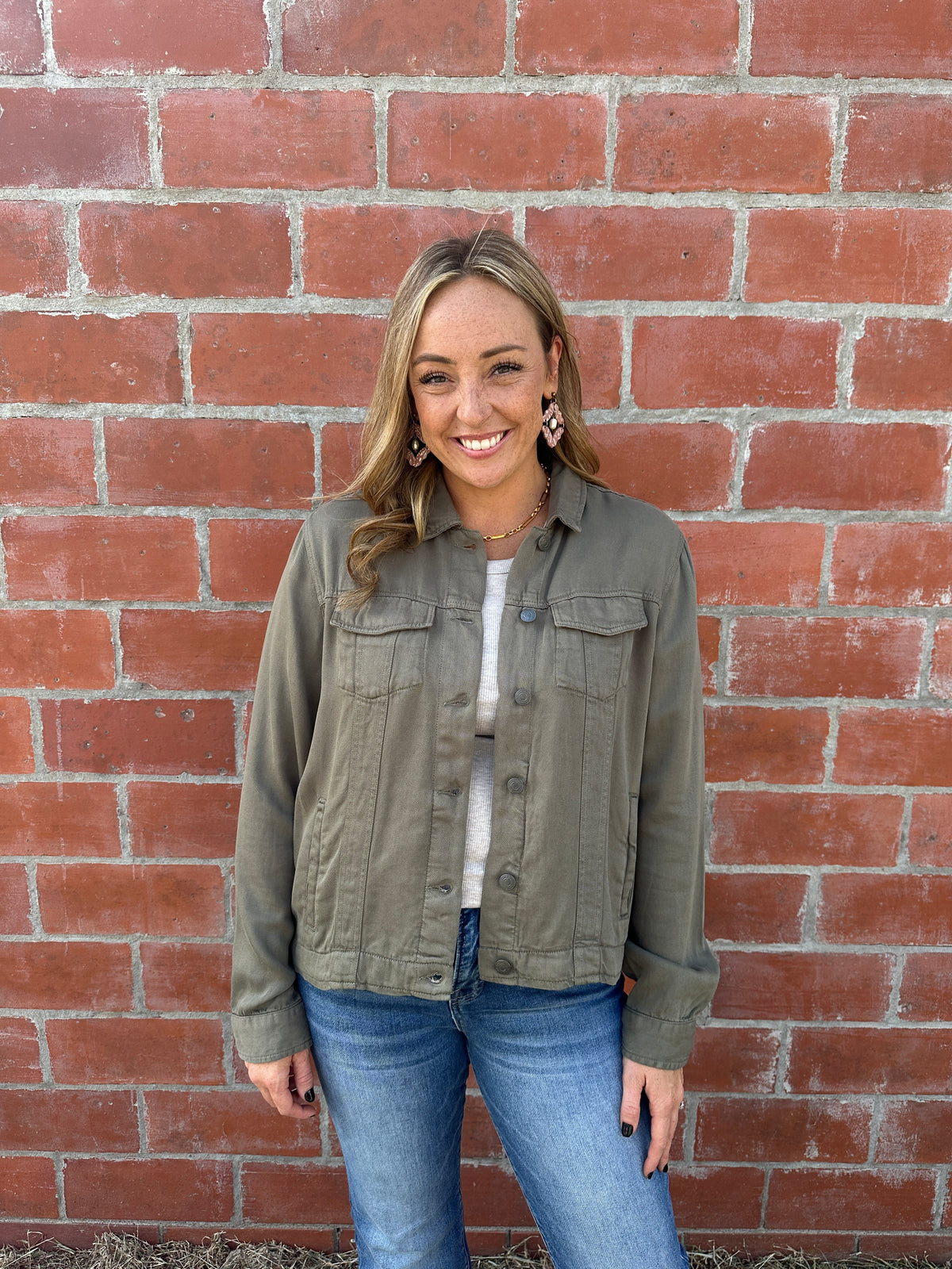 Jackie Jacket - Olive
