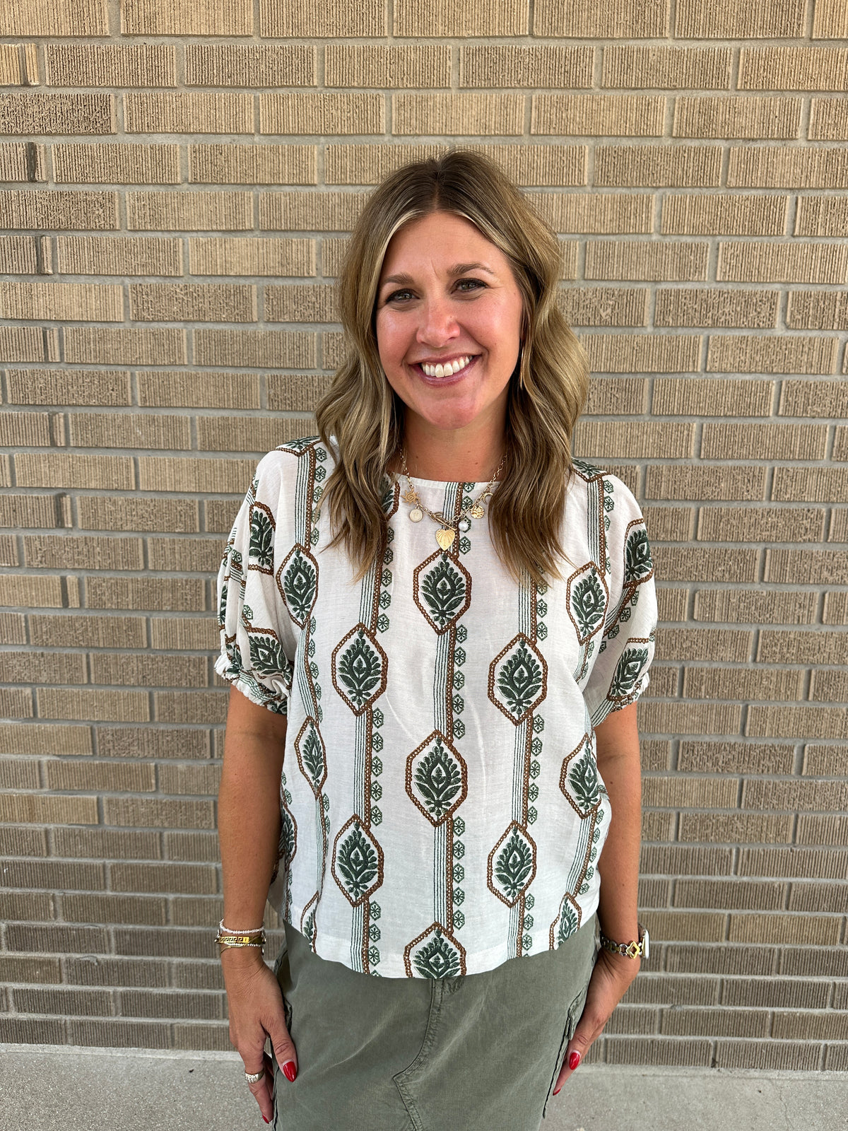 Garden Party Blouse
