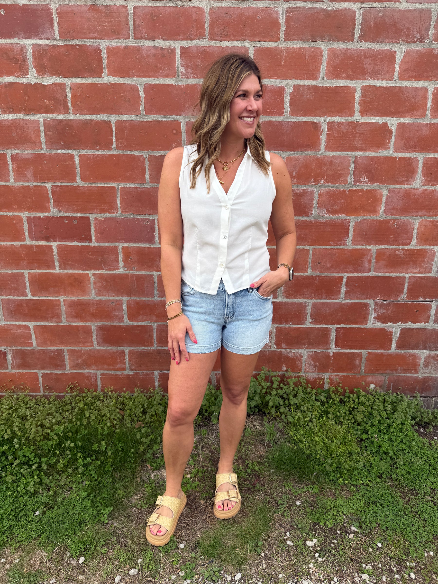 Biz after Five Tank - White