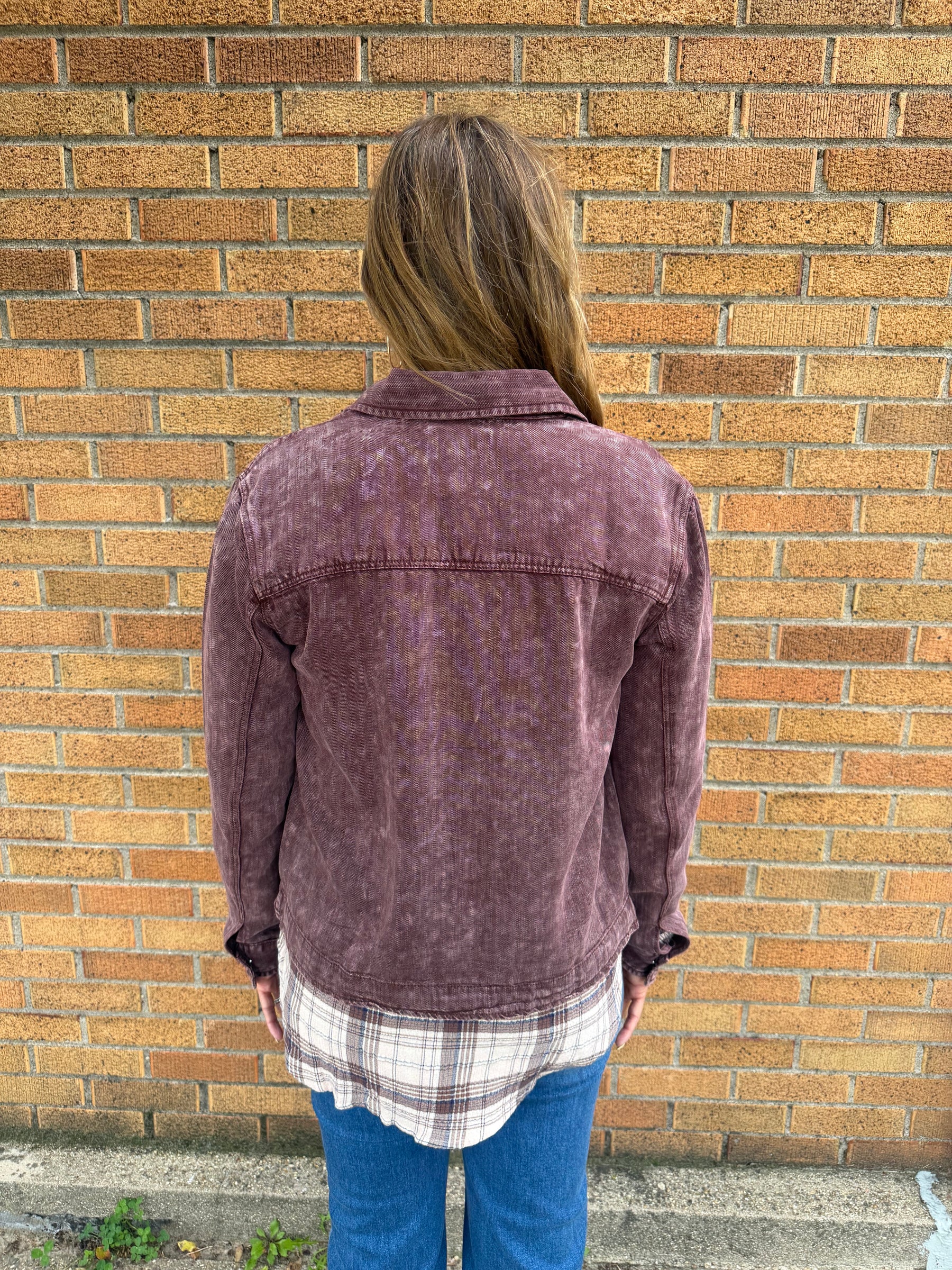 Jackie Jacket - Deep Mahogany