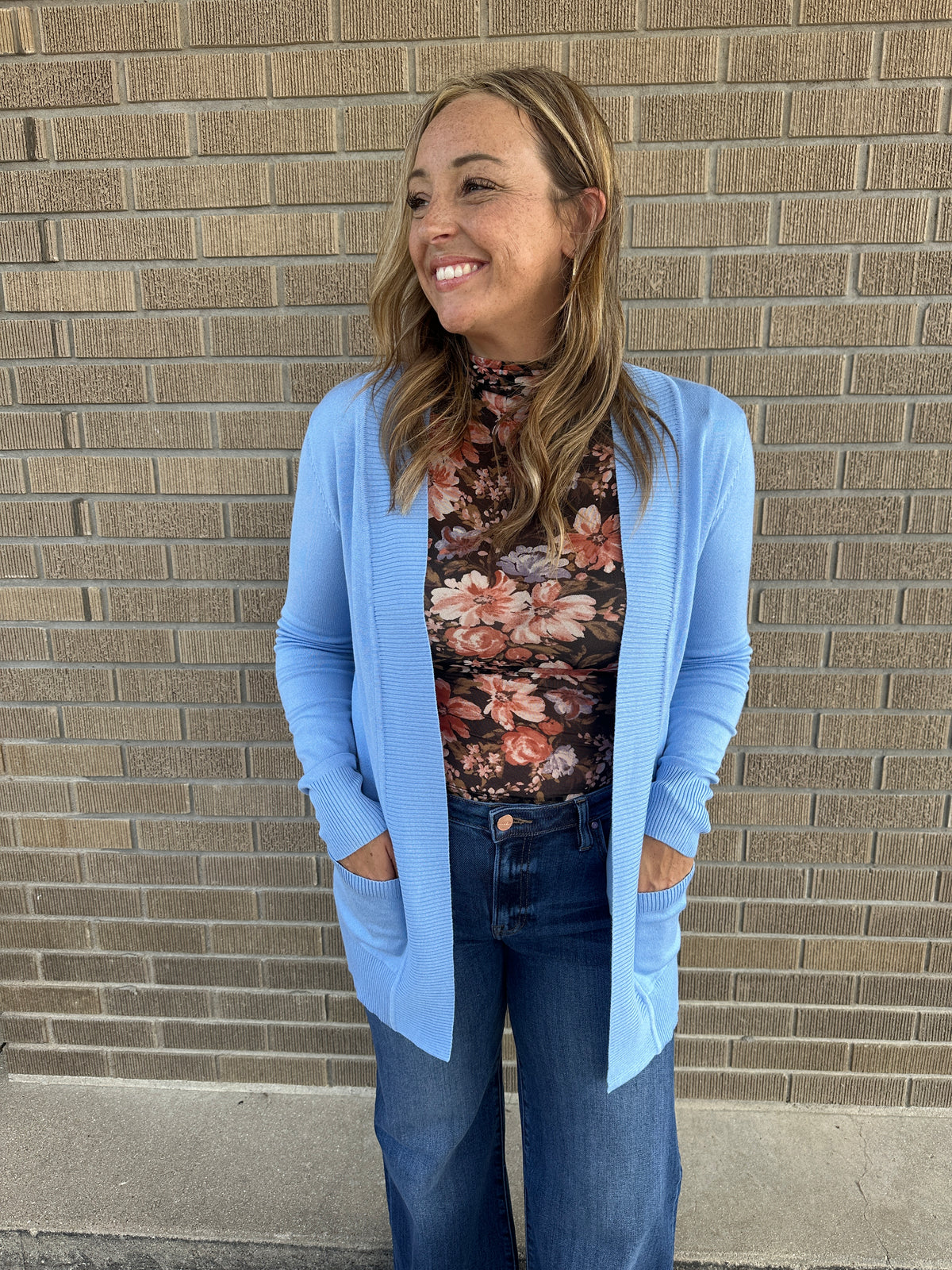 OG Rooted Cardigan - Blue