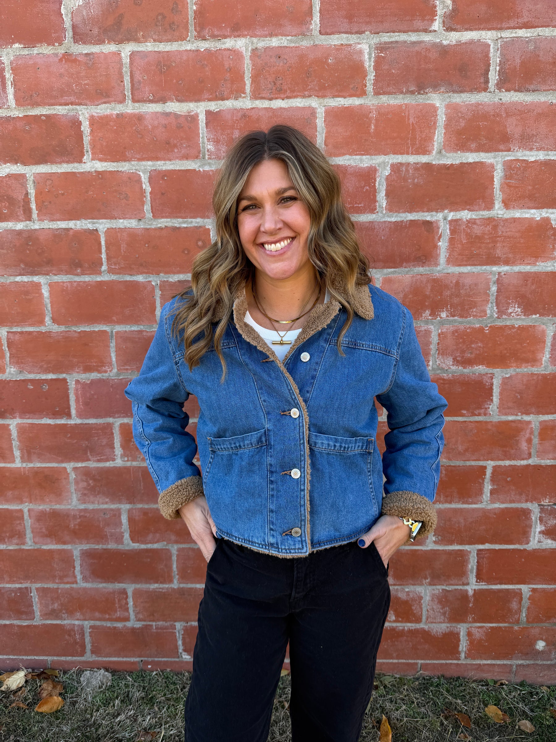 Dreams are Made of Denim Coat