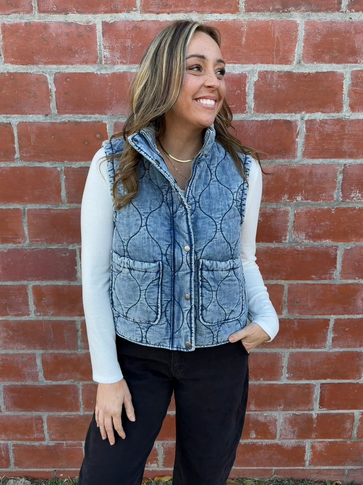 Denim Daydreams Vest