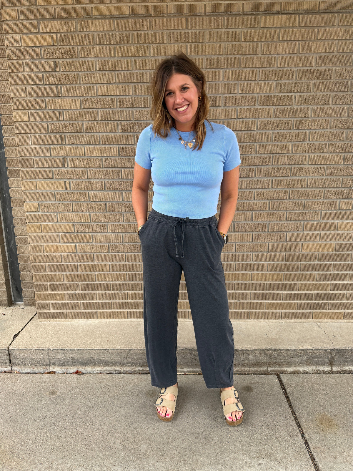 On The Go Barrel Pants