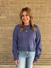 Dusty Indigo Sweater