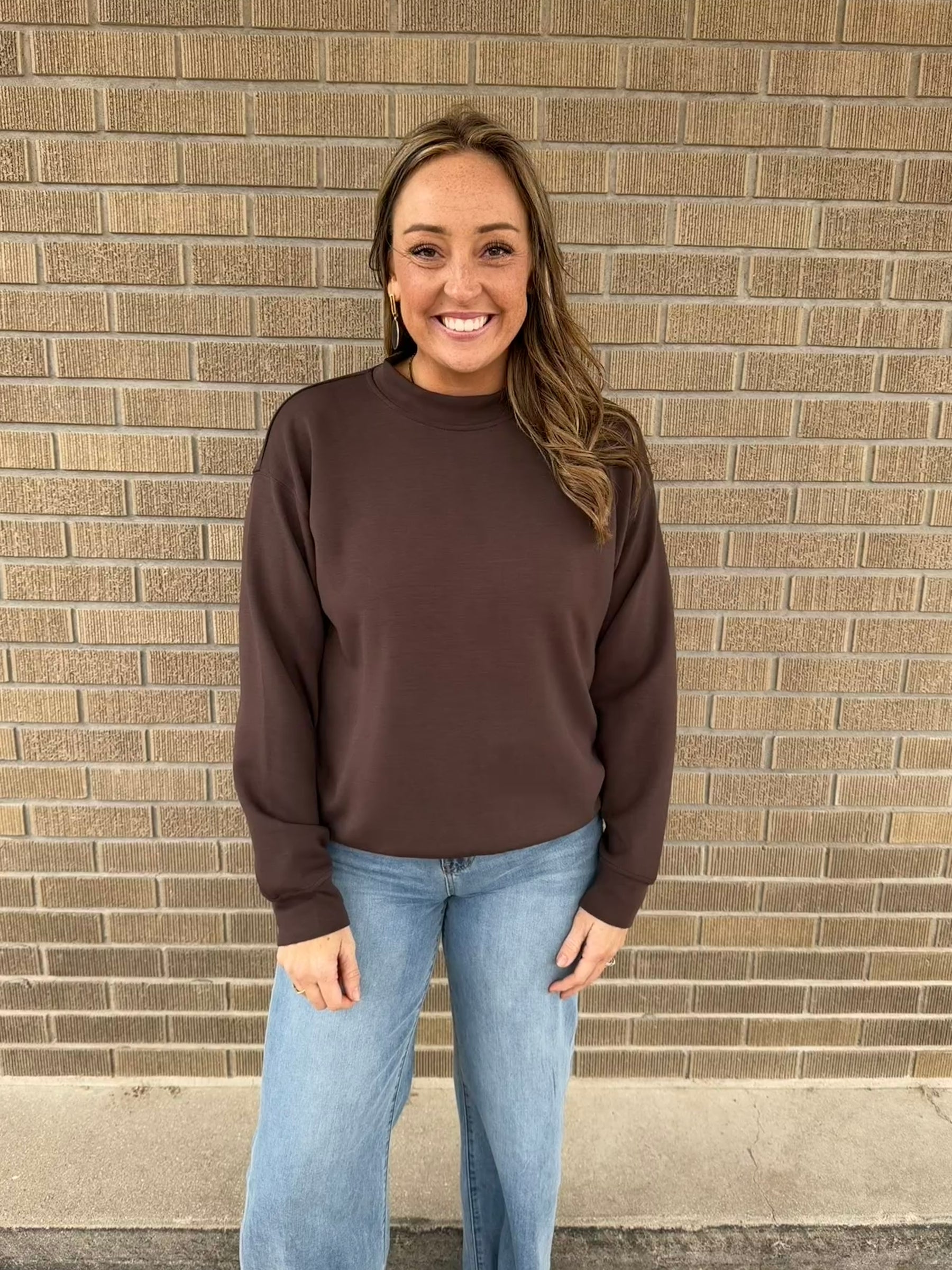 Modal Pullover - Espresso