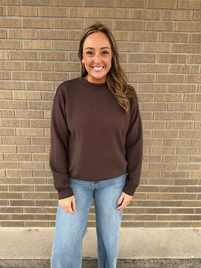 Modal Pullover - Espresso