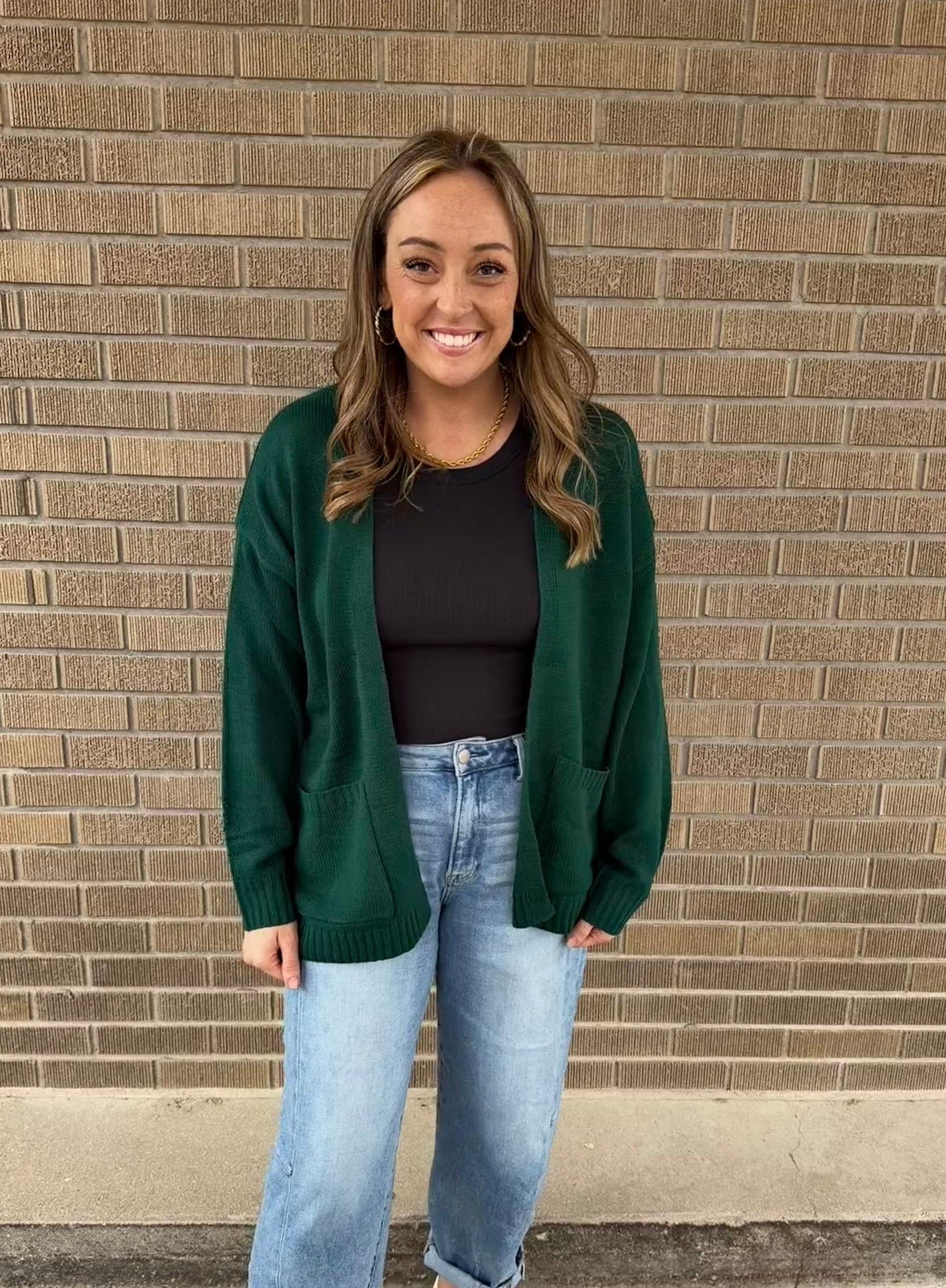 Classic Cardigan - Green