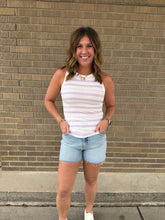 Edlin Tank - Ivory Lavender