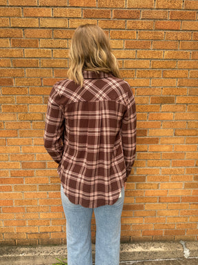 Daphne Shirt - Blush Brown